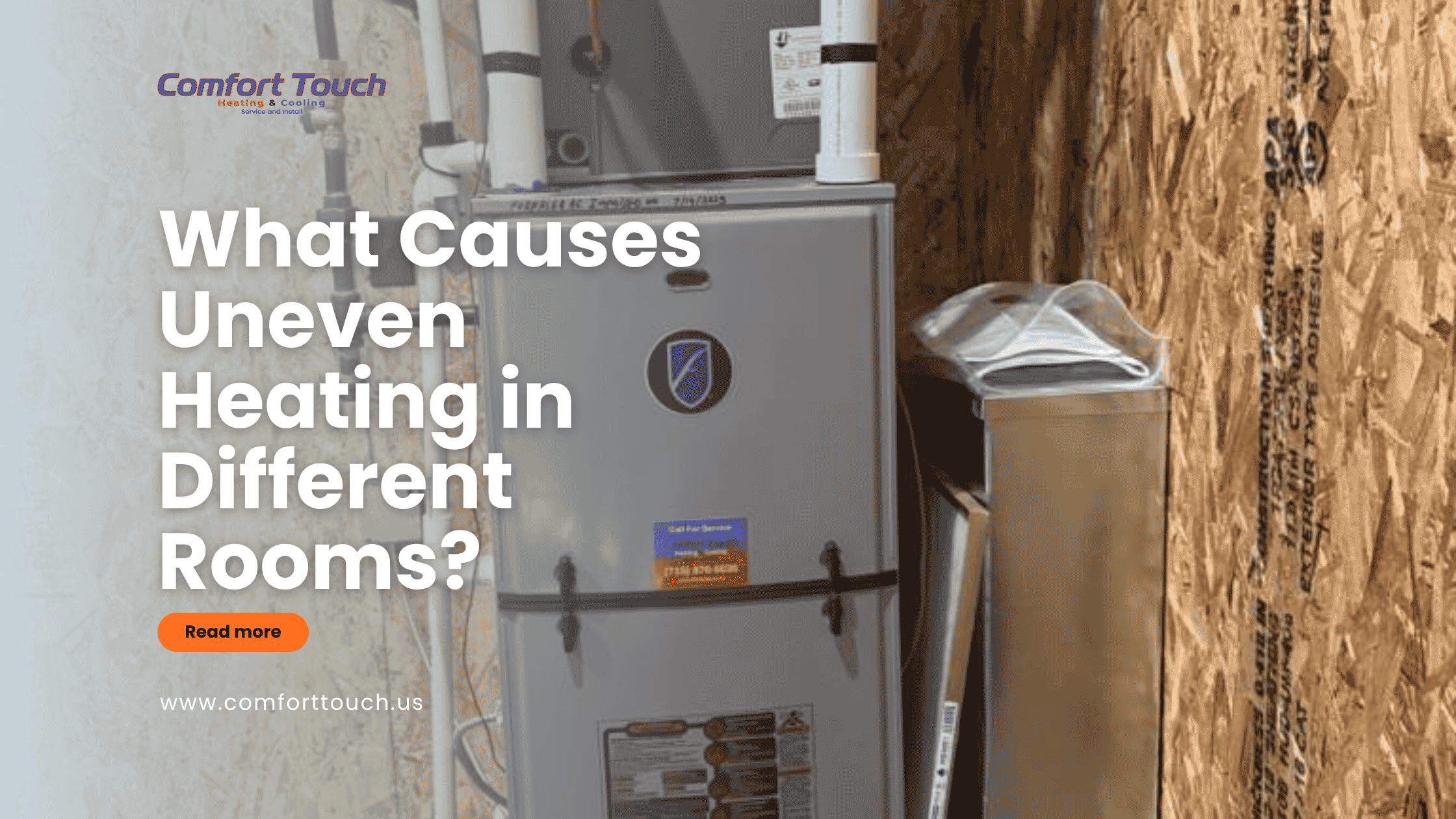 Uneven home heating caused by furnace or HVAC issues in Wausau, WI.